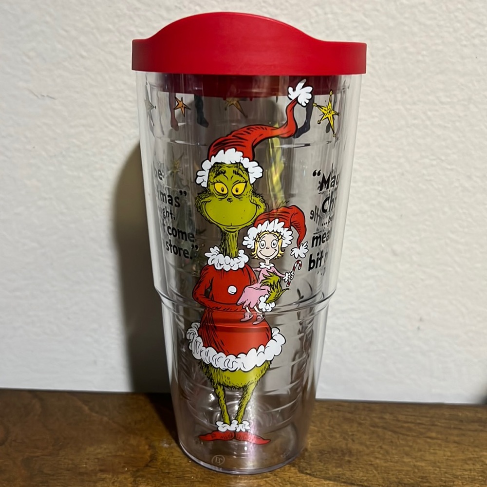 Grinch Tervis tumbler 24 oz